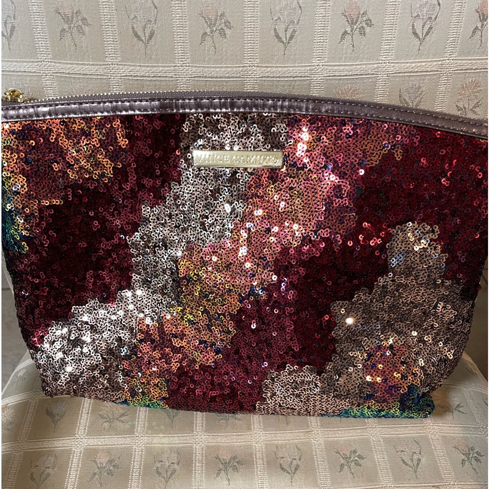 New Vince Camuto Beautiful Multi Color Sequin Bag